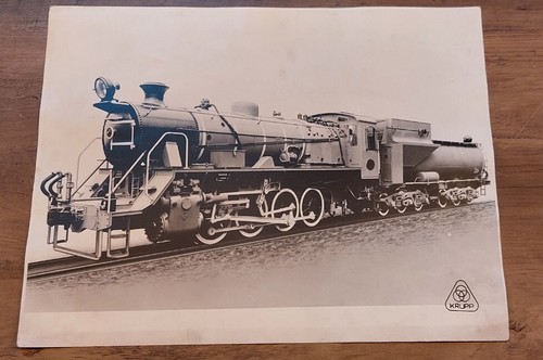 Krupp foto lokomotive auf agfa - foto,