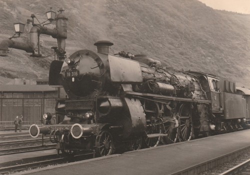 Foto eisenbahn dampflok 316 - eisenbahn,