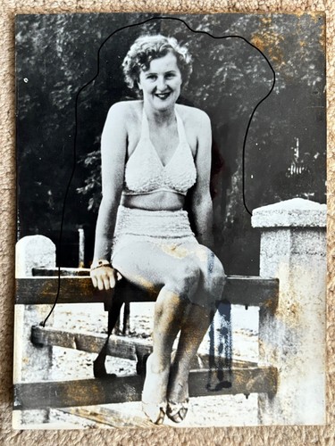 21x16cm vintage dpa foto - vintage, auf