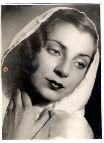 Vintage atelierfoto hübsche - vintage,